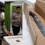 Ini Penampakan Golok yang Dibawa Korban Brandalan Bermotor Tewas Menabrak Tembok di Kawalu Tasikmalaya