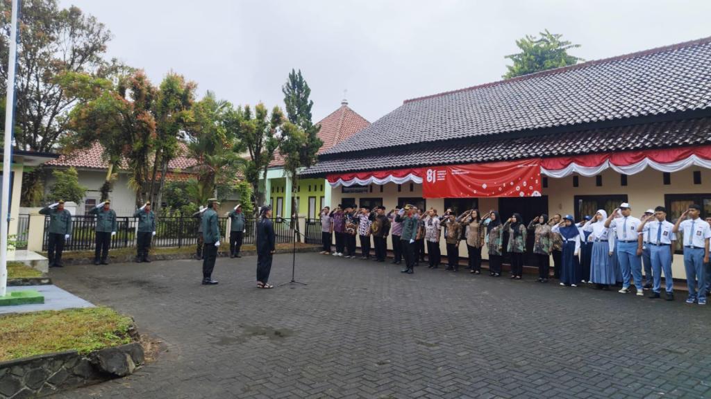 Perhutani KPH Tasikmalaya Gelar Upacara HUT Ke-81 RI, Libatkan Pelajar untuk Perkuat Nasionalisme dan Kepedulian Lingkungan