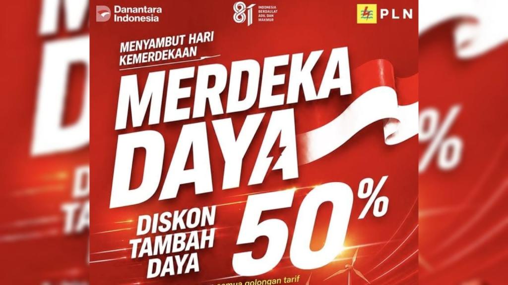 HUT ke-81 RI, PLN Tasikmalaya Beri Diskon Tambah Daya Listrik 50 Persen Lewat PLN Mobile