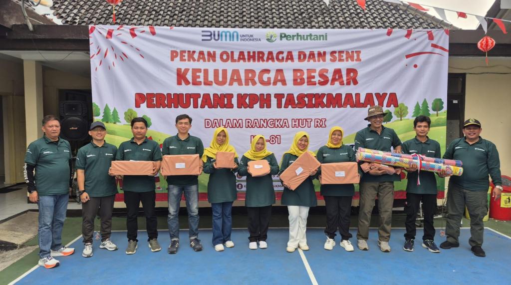 Perhutani KPH Tasikmalaya Rayakan HUT Ke-81 RI, Perkuat Kebersamaan dan Sinergi Jaga Kelestarian Hutan