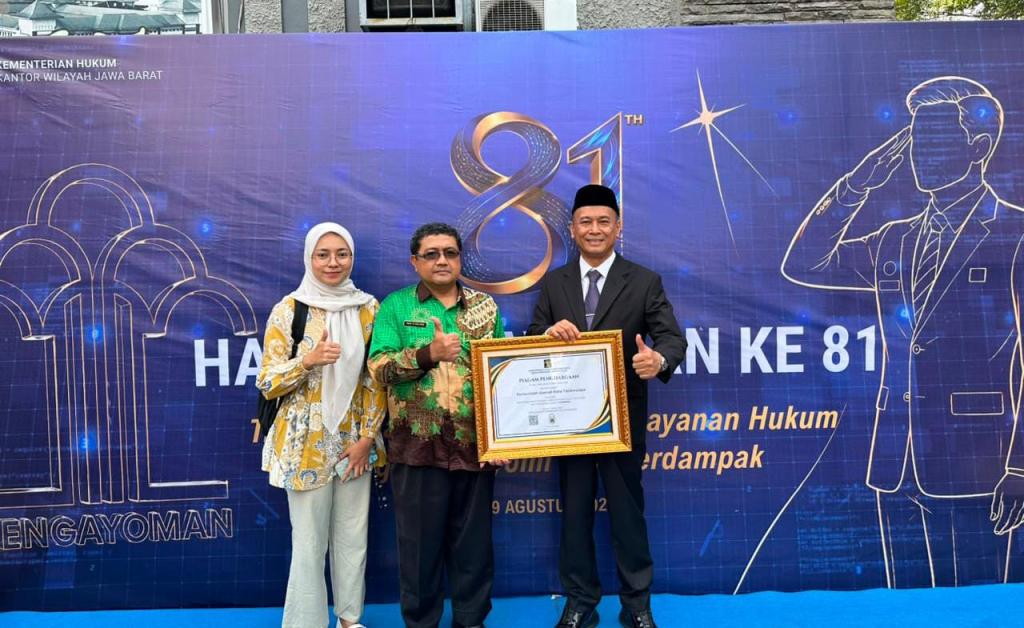 Pemkot Tasikmalaya Raih Predikat Istimewa dalam Penilaian Indeks Reformasi Hukum 2026