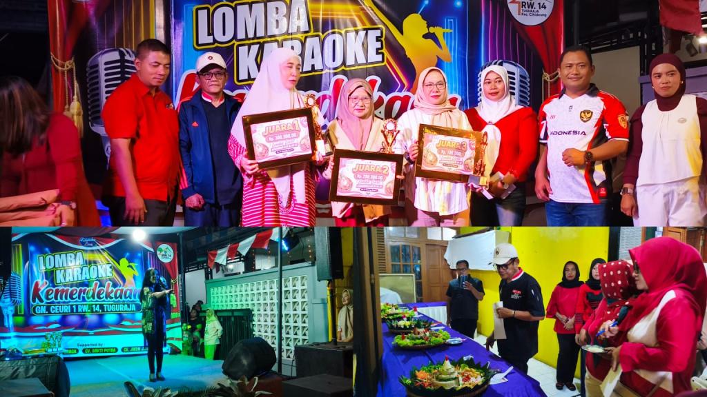 Semarak HUT ke-81 RI, Warga Gunungceuri 1 Tasikmalaya Gelar Lomba Liwet dan Karaoke Kemerdekaan
