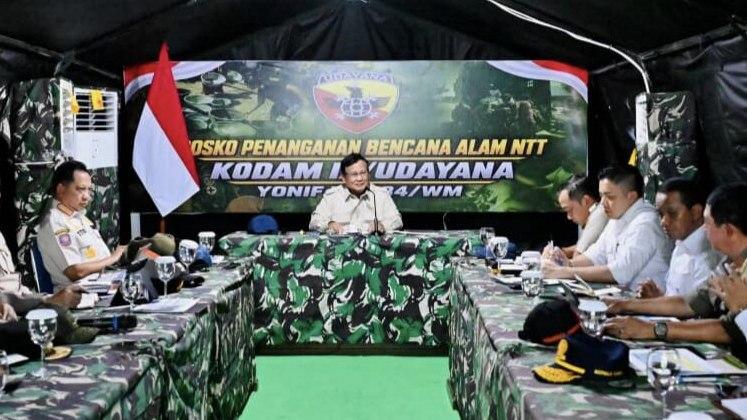 Presiden Prabowo Tinjau Langsung Penanganan Gempa Nagekeo, Pastikan Bantuan dan Pemulihan Berjalan Optimal