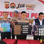 Polres Ciamis Ungkap 7 Kasus Narkoba Selama Agustus 2026, 11 Tersangka Diamankan dan 152 Knalpot Bising Ditindak