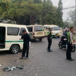 Truk Tabrak Angkot di Purwaharja Banjar, Diduga Sopir Kurang Konsentrasi dan Tidak Jaga Jarak Aman