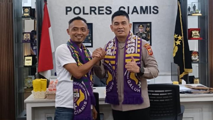 Balad Galuh dan Polres Ciamis Sepakat Jaga Kondusivitas, Siap Dukung PSGC Ciamis Berlaga di Liga 2