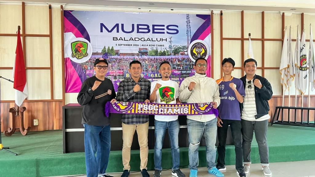 Ghozin Kembali Nahkodai Balad Galuh, Siap Perluas Basis Suporter PSGC Ciamis Jelang Liga 2