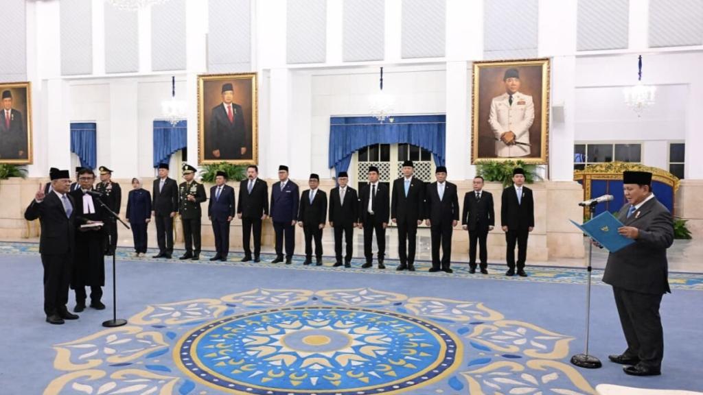 Suahasil Nazara Resmi Dilantik Jadi Menteri Keuangan Gantikan Purbaya, Presiden Prabowo Tekankan Amanah dan Integritas