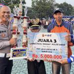 HUT Lalu Lintas ke-71, Pocil Polres Tasikmalaya Kota Raih Juara 3 LKBB Tingkat Polda Jabar