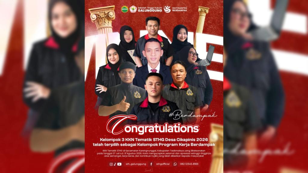 Perjuangkan Pengembangan Goa Cikapinis hingga ke DPRD, Kelompok KKN STHG Raih Penghargaan Program Kerja Terbaik