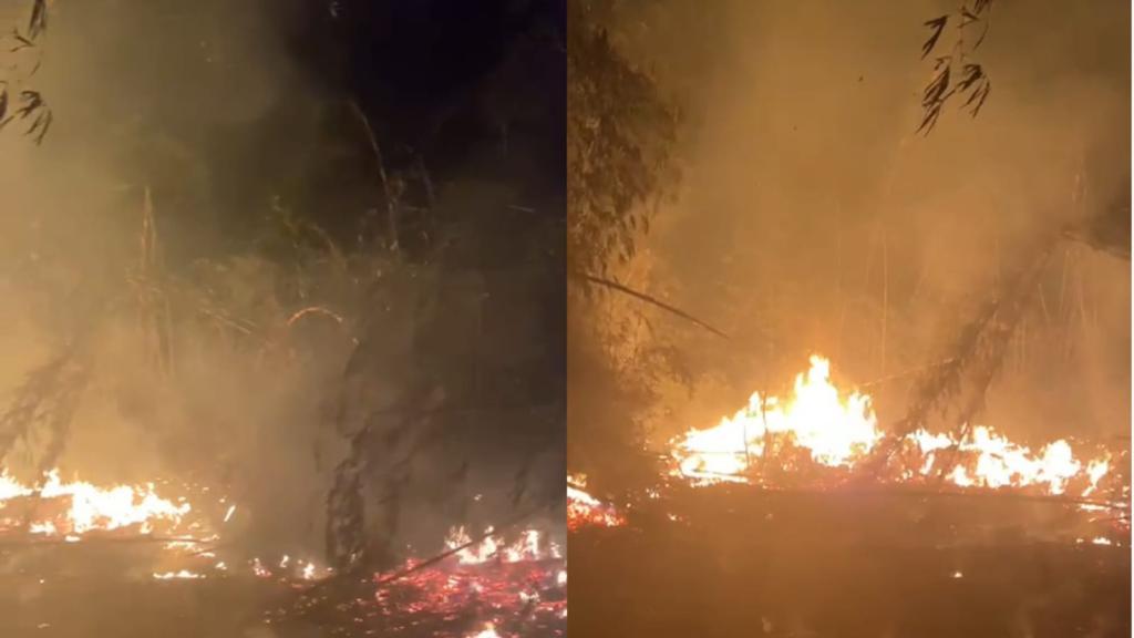 Pabrik Sumpit di Tamansari Tasikmalaya Terbakar