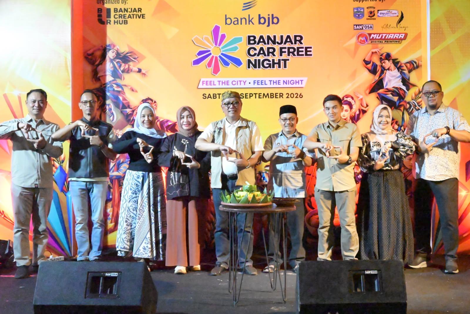 Satu Tahun Banjar Car Free Night, Jadi Motor Penggerak UMKM dan Ruang Kreativitas Warga