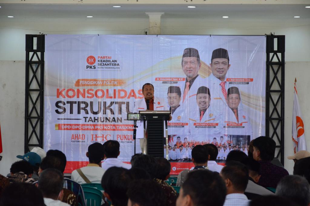 Konsolidasi Tahunan PKS Kota Tasikmalaya, Perkuat Struktur dan Pelayanan untuk Masyarakat