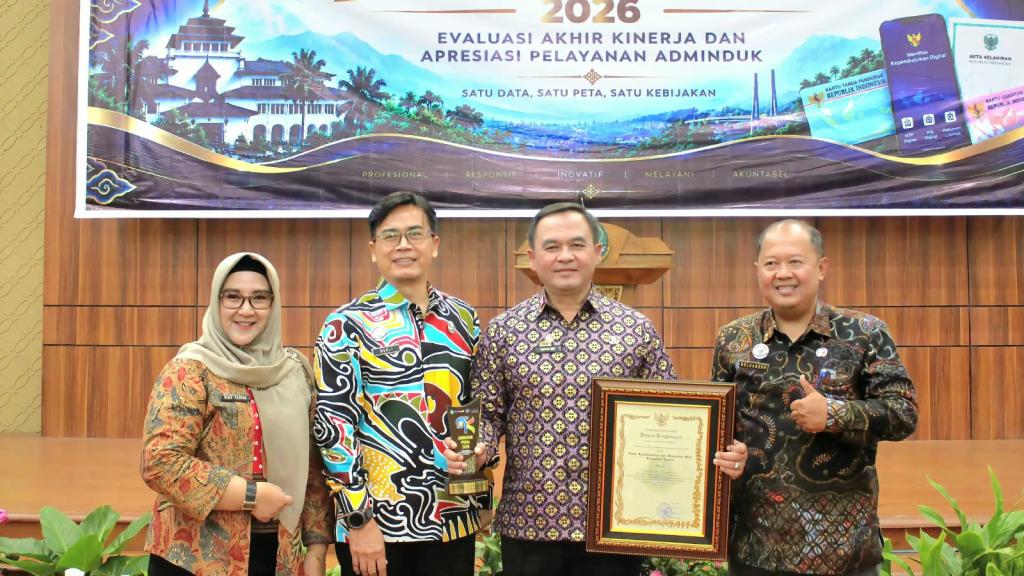 Disdukcapil Ciamis Raih Peringkat II Adminduk PRIMA 2026, Pelayanan Publik Terus Diperkuat