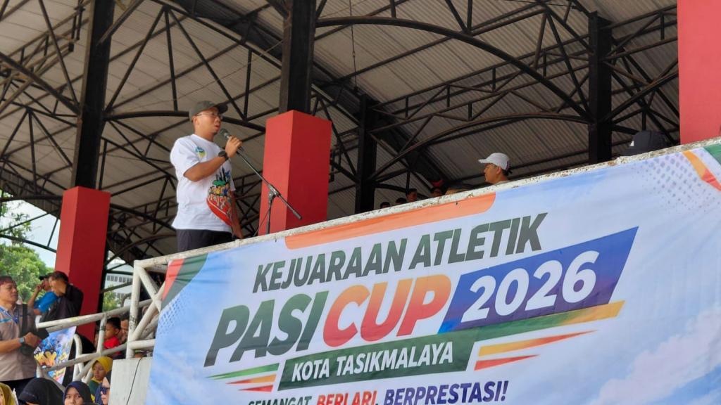 Buka PASI Cup 2026, Viman Dorong Munculnya Atlet Atletik Berprestasi dari Kota Tasikmalaya
