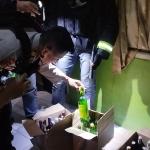 Penjual Miras di Ciamis Digerebek Tim Maung Galuh