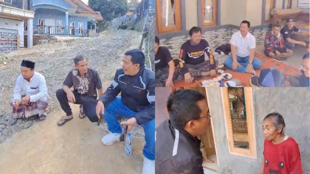 Mapay Lembur di Pagerageung, Usman Kusmana Santuni Lansia dan Ajak Warga Doakan Prabowo