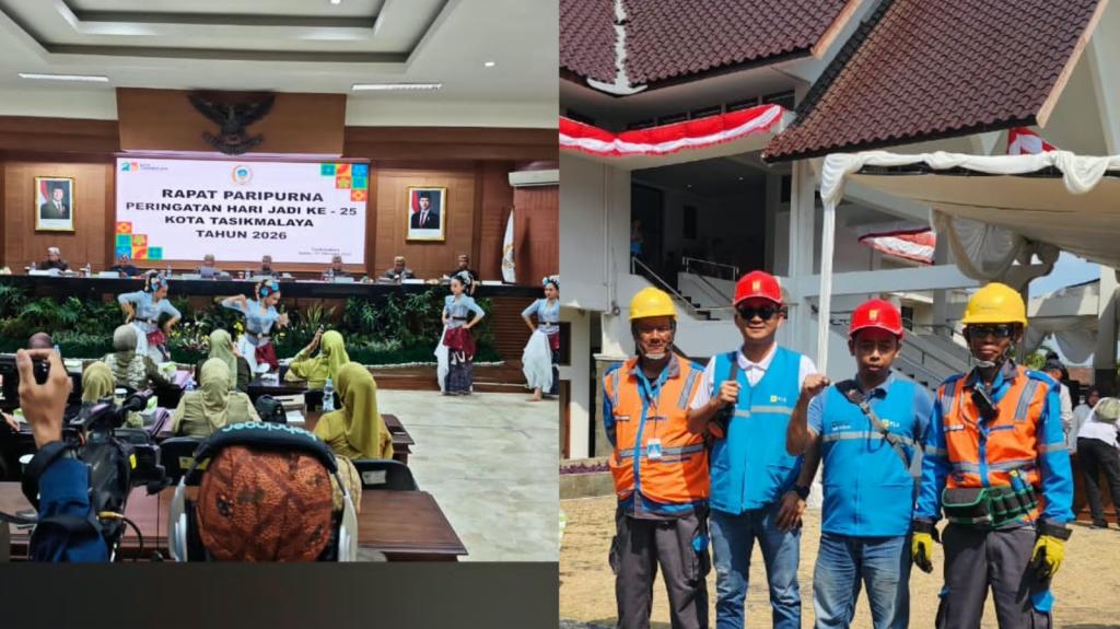 PLN Tasikmalaya Siaga Kelistrikan Hari Jadi Kota, Perkuat Semangat Sumpah Pemuda melalui Kolaborasi