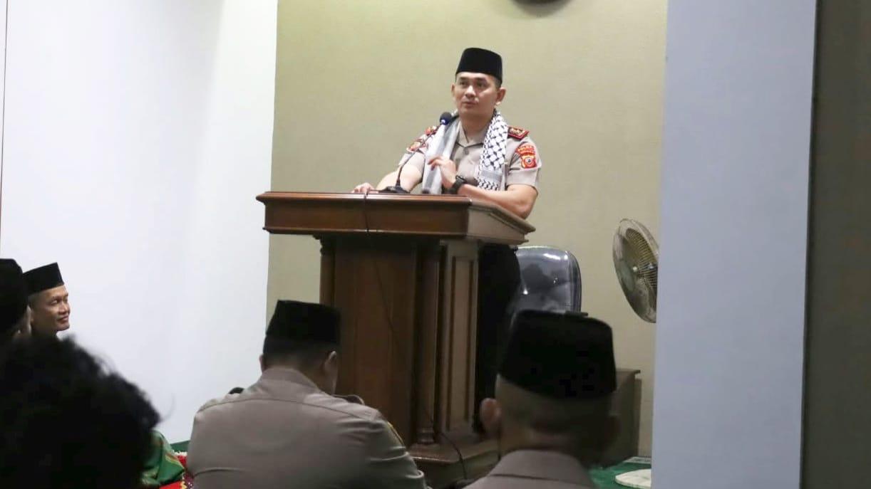 Subuh Keliling Kapolres Ciamis, Ajak Warga Cegah Kenakalan Remaja dan Peredaran Miras