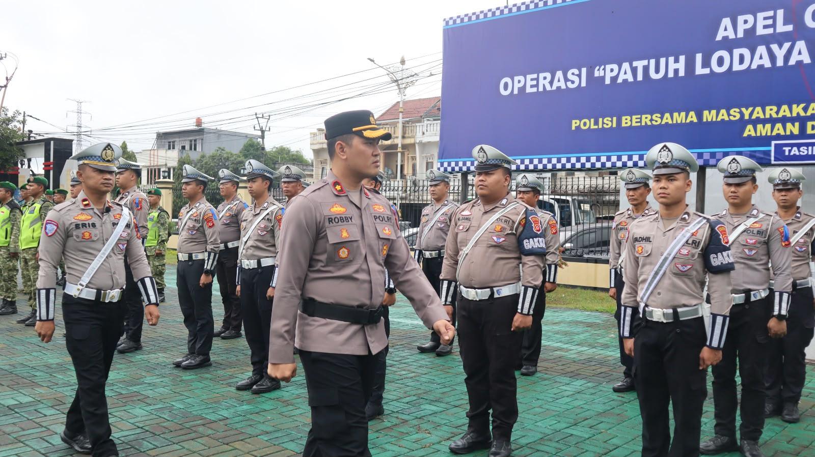Polres Tasikmalaya Kota Gelar Apel Operasi Patuh Lodaya 2026, Libatkan TNI hingga Dishub