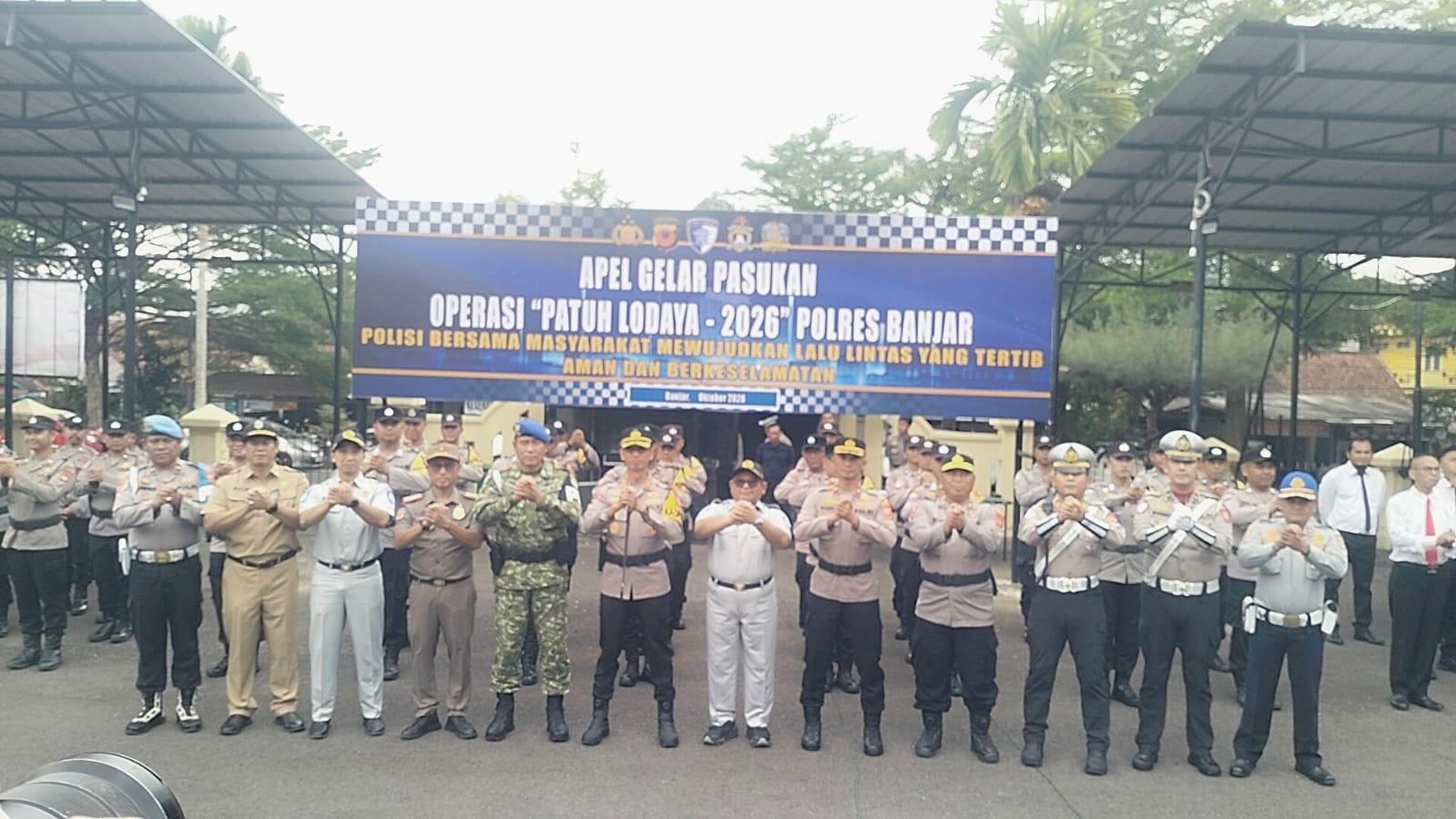 Operasi Patuh Lodaya 2026, Polres Banjar Sasar Pelanggaran Lalu Lintas Berisiko Kecelakaan
