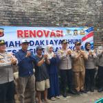 Polres Tasikmalaya Kota Renovasi Rumah Asep di Cipedes, Wujud Kepedulian Polri Bersama Masyarakat