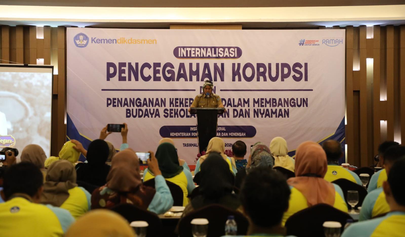 Wawalkot Tasikmalaya: Sekolah Aman Tak Cukup Pintar Akademik, Harus Bebas Korupsi dan Kekerasan