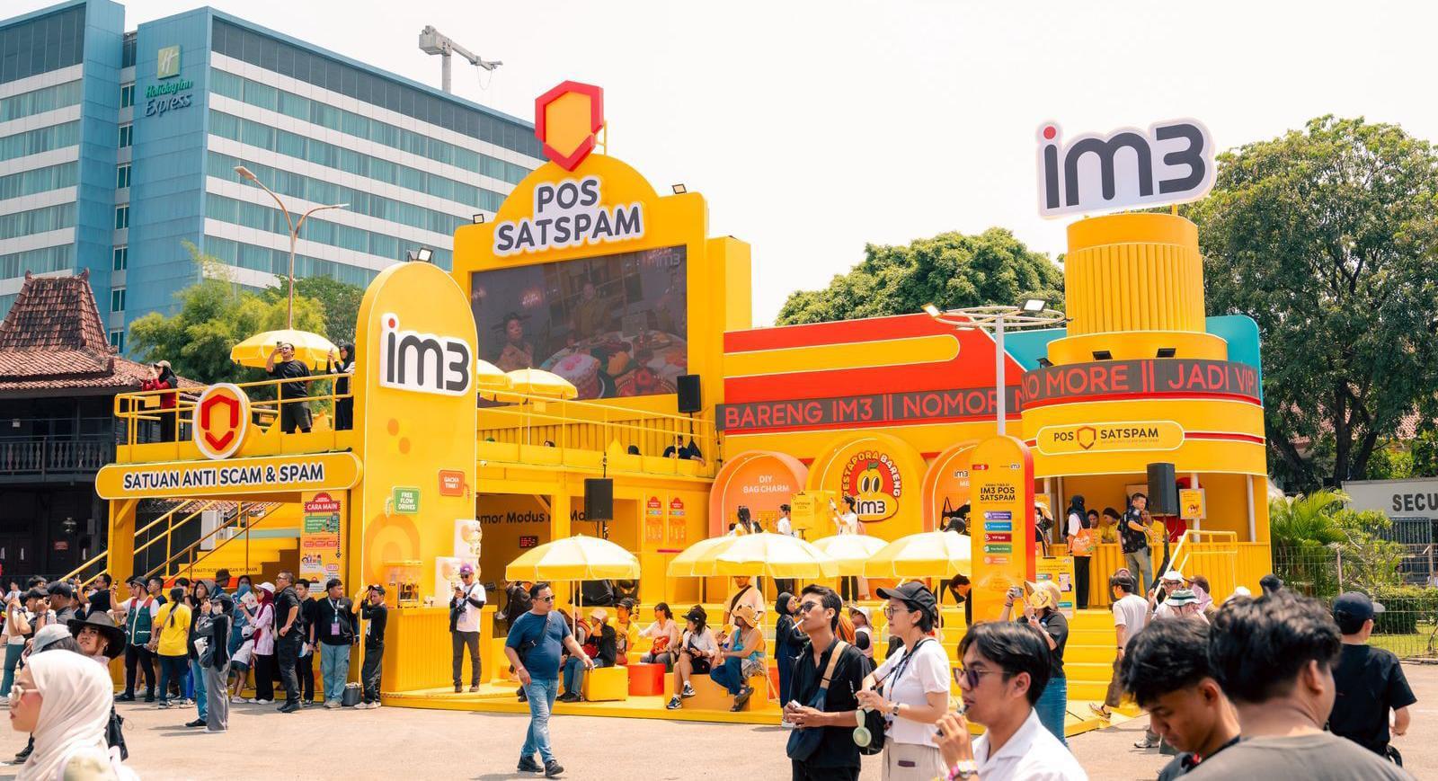 Indosat IM3 Hadirkan Jaringan 5G dan Fitur SATSPAM di Festival Musik, 35 Ribu Pengunjung Terlayani