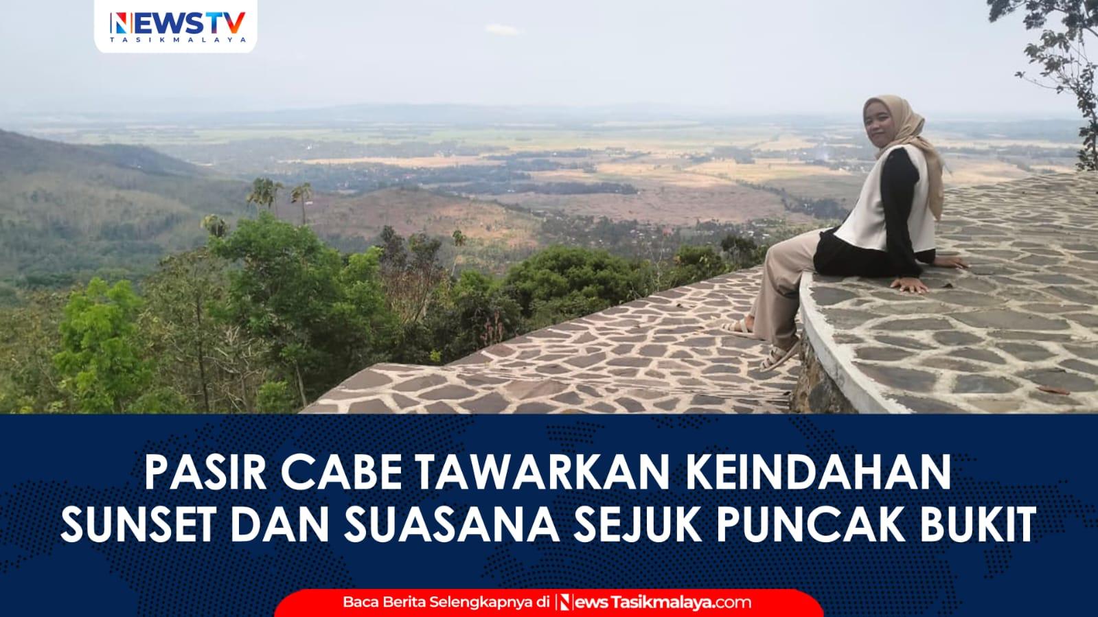 VIDEO: Jadi Pilihan Wisata Akhir Pekan, Pasir Cabe Banjar Tawarkan Keindahan Sunset dan Suasana Sejuk Puncak Bukit