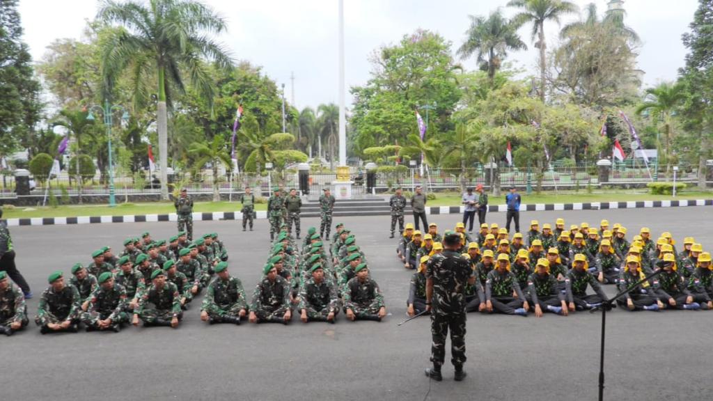 Jelang Pengukuhan, Dandim Bakar Semangat Calon Paskibraka Kabupaten Ciamis