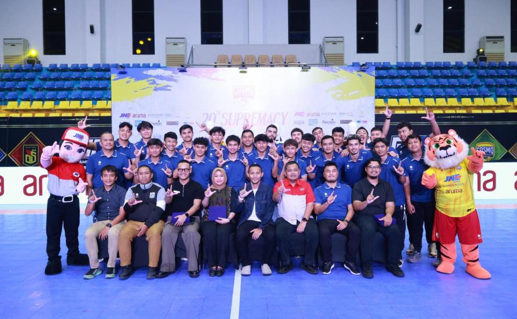 Sambut Liga Futsal Profesional 2026/2027, Cosmo JNE FC Rilis Jersey Anyar dan Rekrut Dua Pemain Asing Brasil