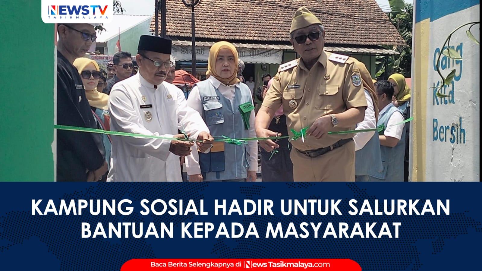 VIDEO: Kampung Sosial Hadir di Kota Banjar, Salurkan Bantuan untuk Masyarakat