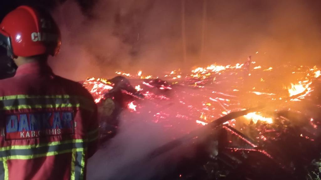 Kandang Ayam di Rajadesa Ciamis Terbakar, Kerugian Capai Rp 200 Juta