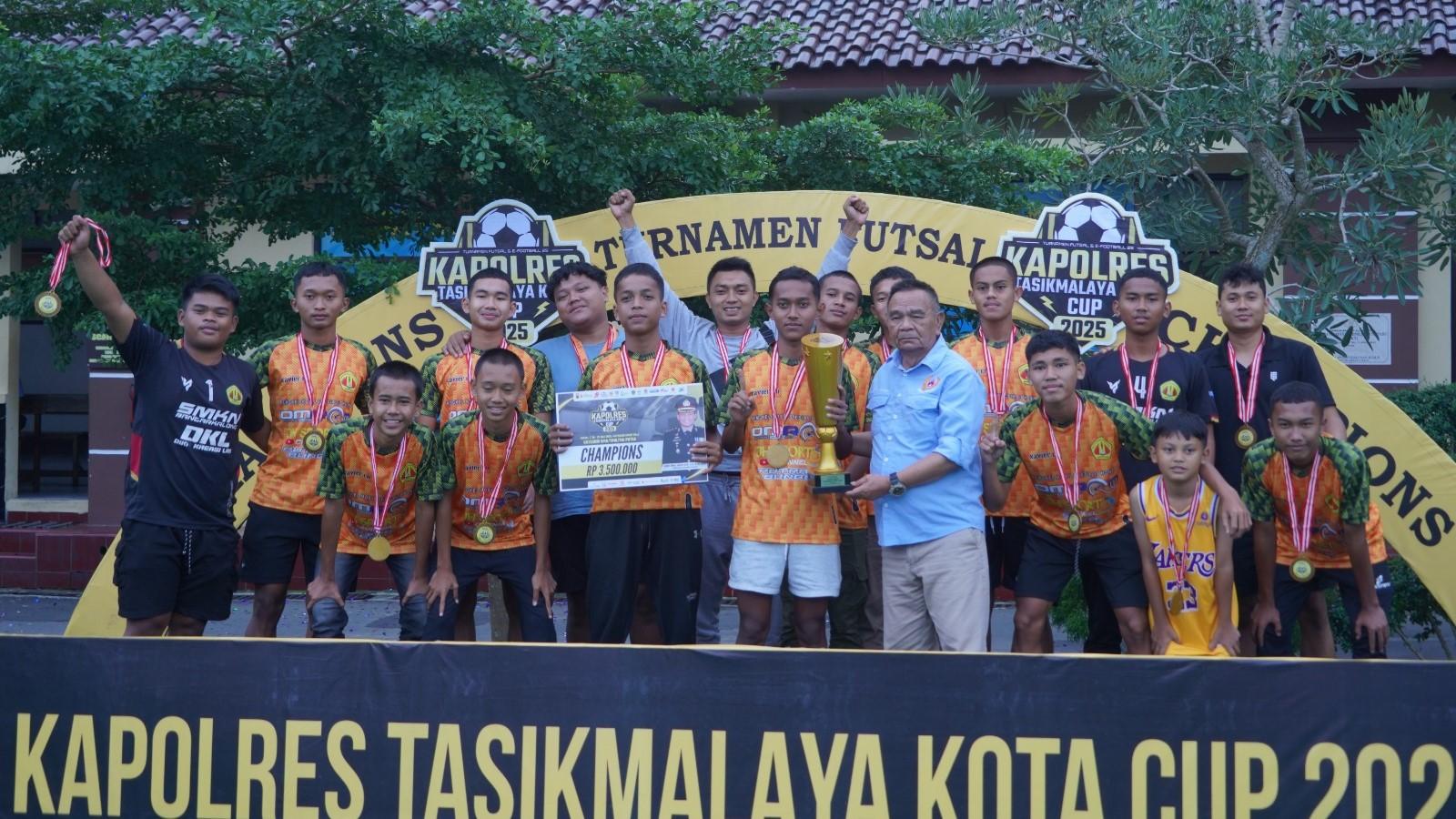 Kapolres Cup 2025 Usai, Futsal dan E-Futsal Jadi Jembatan Kebersamaan Polri dan Masyarakat