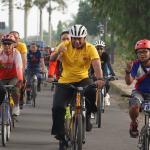 Kapolres Tasikmalaya Kota Ajak Warga Hidup Sehat Lewat Olahraga Bersama