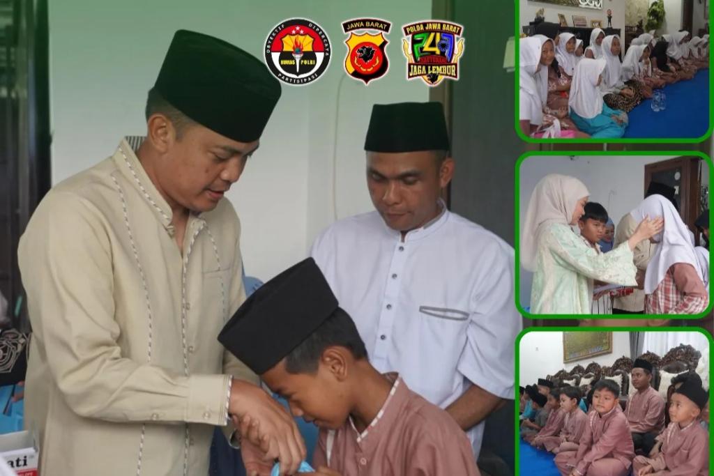 Kapolres Tasikmalaya Kota Gelar Syukuran dan Pengajian di Rumah Dinas Bersama Anak Yatim