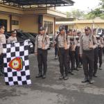 Kapolres Tasikmalaya Kota Lepas 24 Bintara Remaja untuk Mengikuti Tradisi Pembaretan