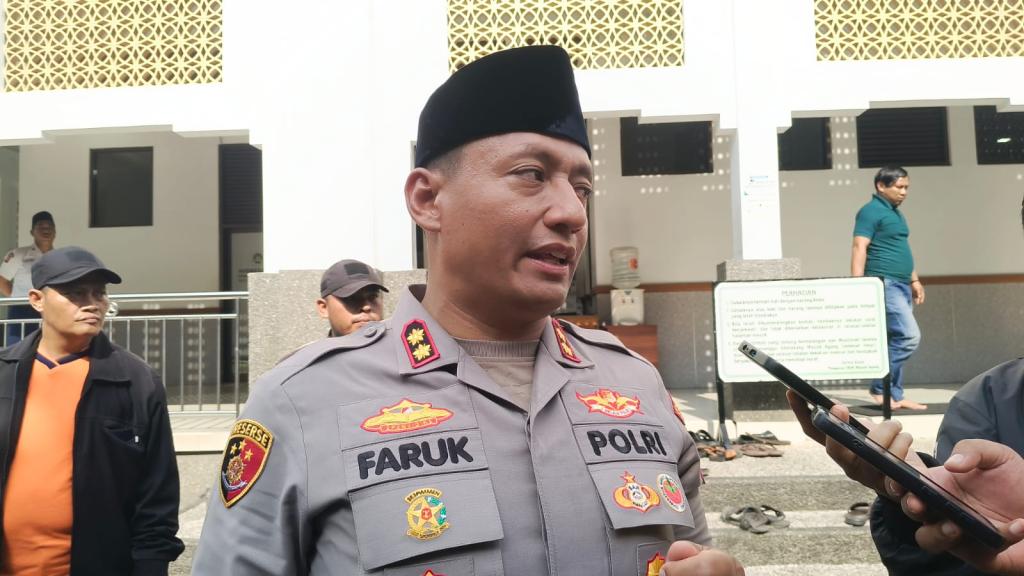 Kapolres Tasikmalaya Kota Pastikan Situasi Kondusif Pasca-Aksi di DPRD