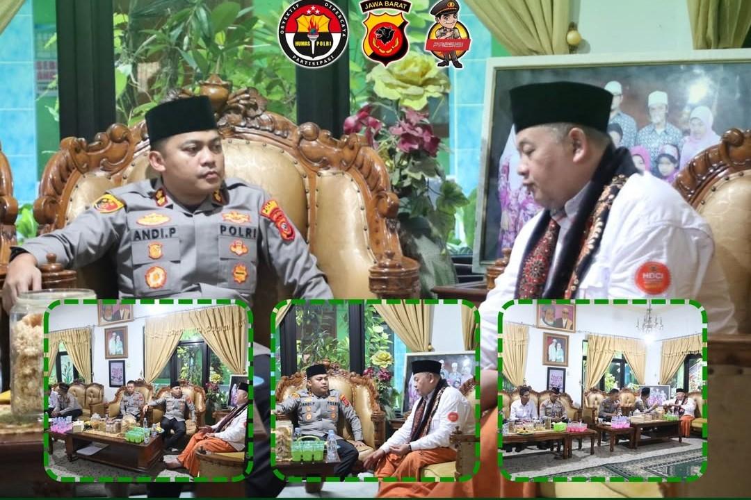Kapolres Tasikmalaya Kota Silaturahmi ke Ponpes Sulalatul Huda, Perkuat Sinergi Jaga Kamtibmas