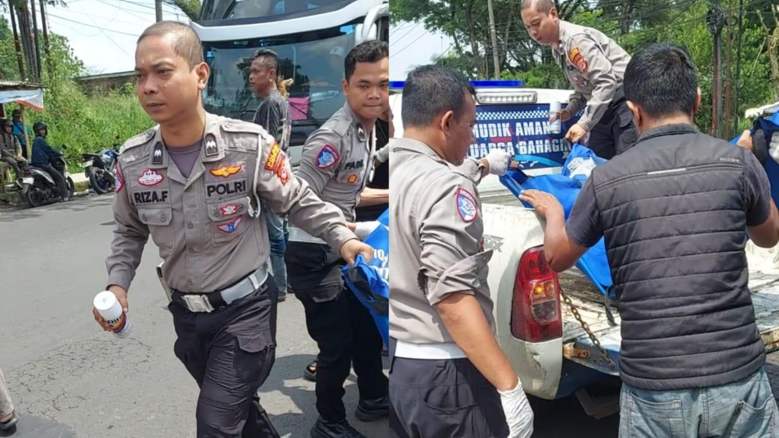 Kecelakaan di Rancabango Tasikmalaya, Penumpang Motor Meninggal Dunia