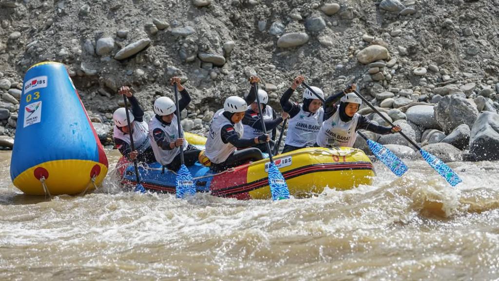 Kejurkot Arung Jeram Tasikmalaya 2024 Langkah Awal Menuju Porprov 2026
