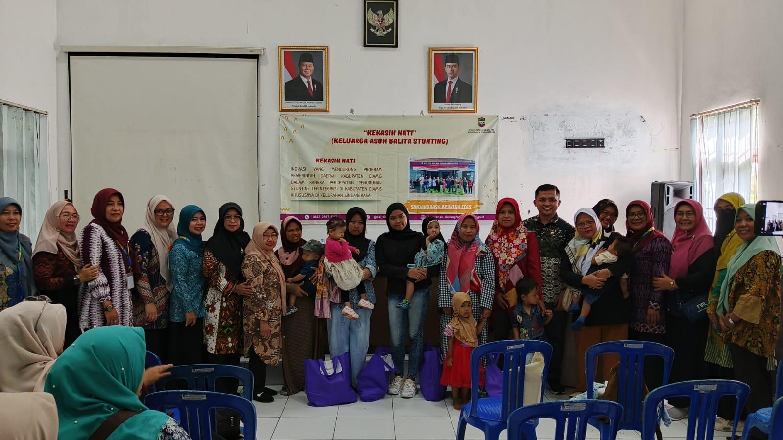 Kelurahan Sindangrasa Gagas Program Kekasih Hati untuk Tekan Angka Stunting di Ciamis