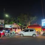 Kemacetan di Perempatan Cisumur Tasikmalaya, Imbas Peningkatan Pengguna Jalan pada Malam Idul Adha
