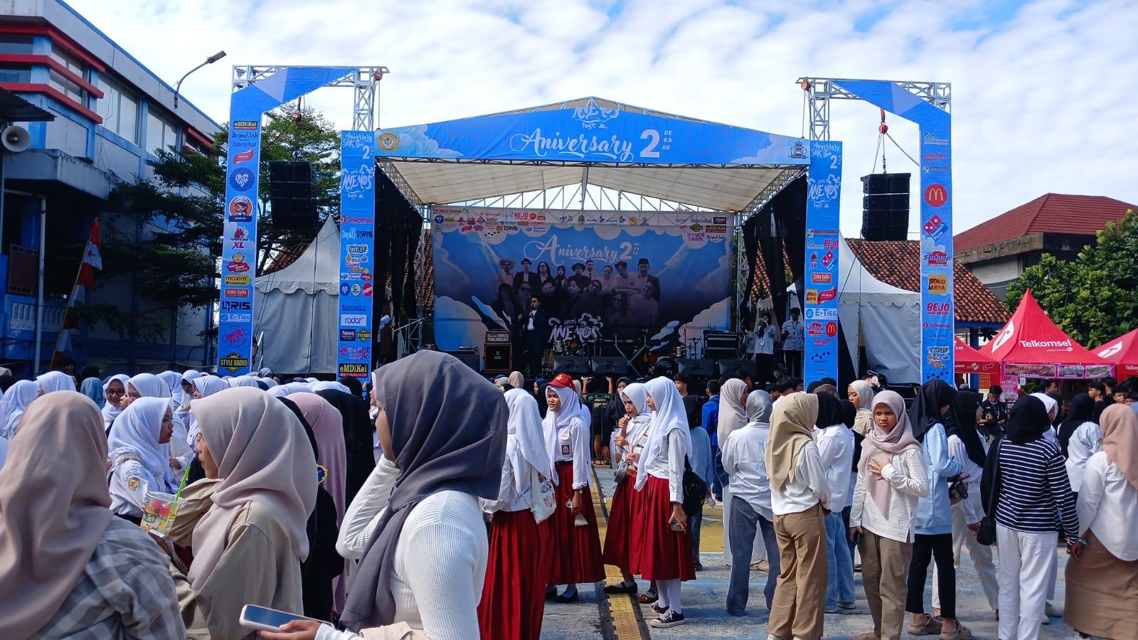 Kemeriahan Anemost Fest 2025 SMK BPN Kota Tasikmalaya