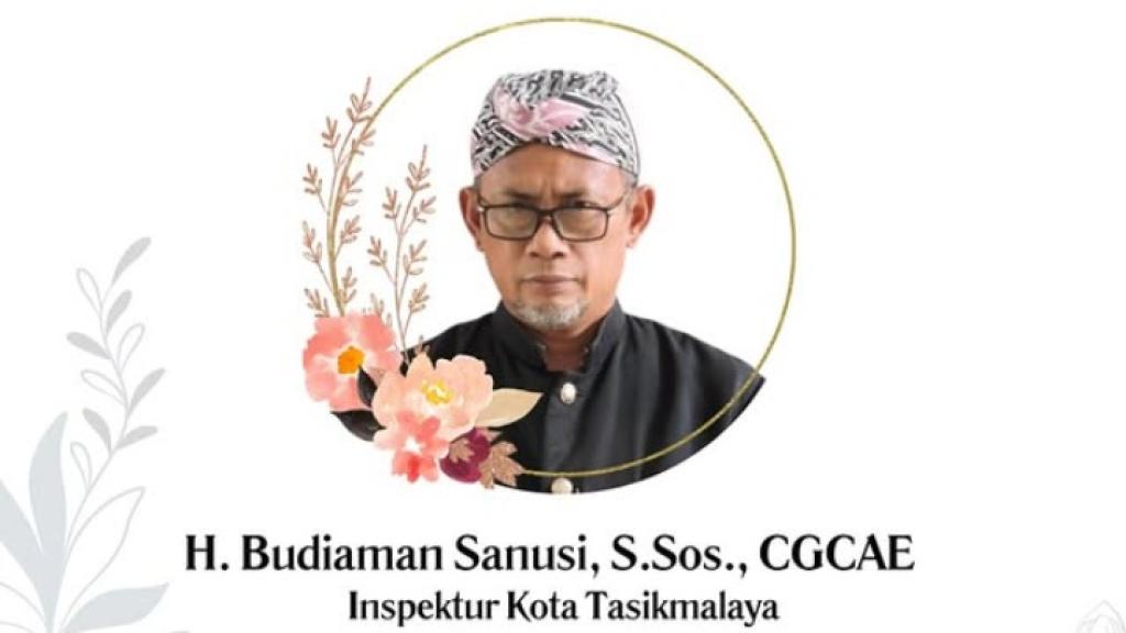 Kepala Inspektorat Kota Tasikmalaya Budiaman Sanusi Tutup Usia