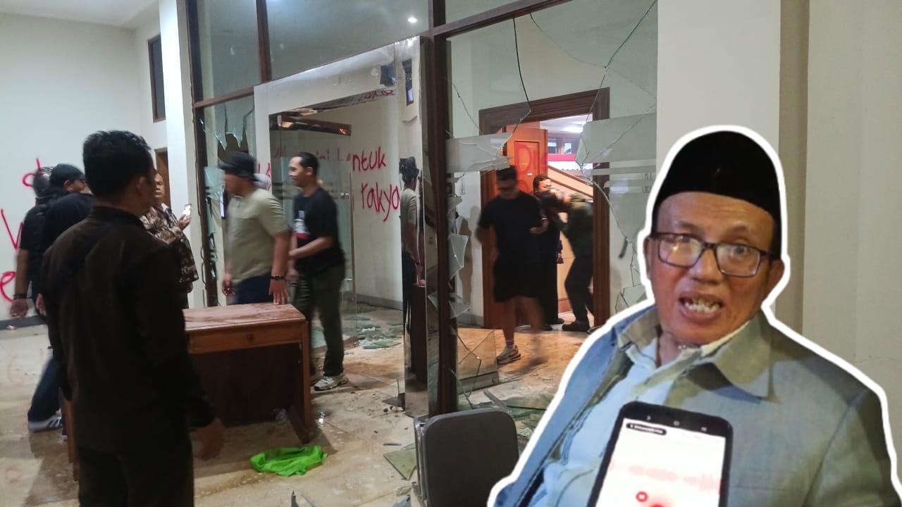 Ketua DPRD Kota Tasikmalaya Sesalkan Aksi Anarkis Massa yang Rusak Fasilitas Gedung Dewan