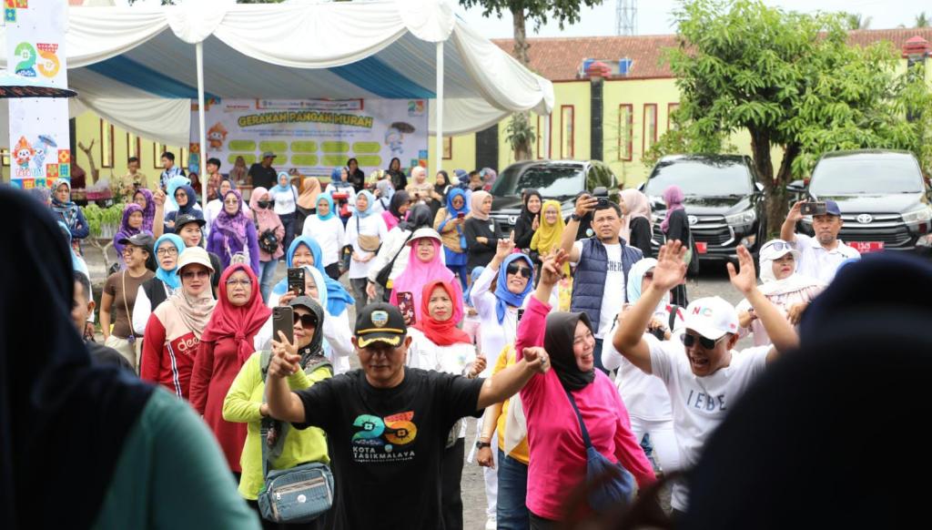 Kick-Off HUT ke-25 Kota Tasikmalaya Digelar di Indihiang, Pemkot Sediakan GPM Hingga Cek Kesehatan Gratis