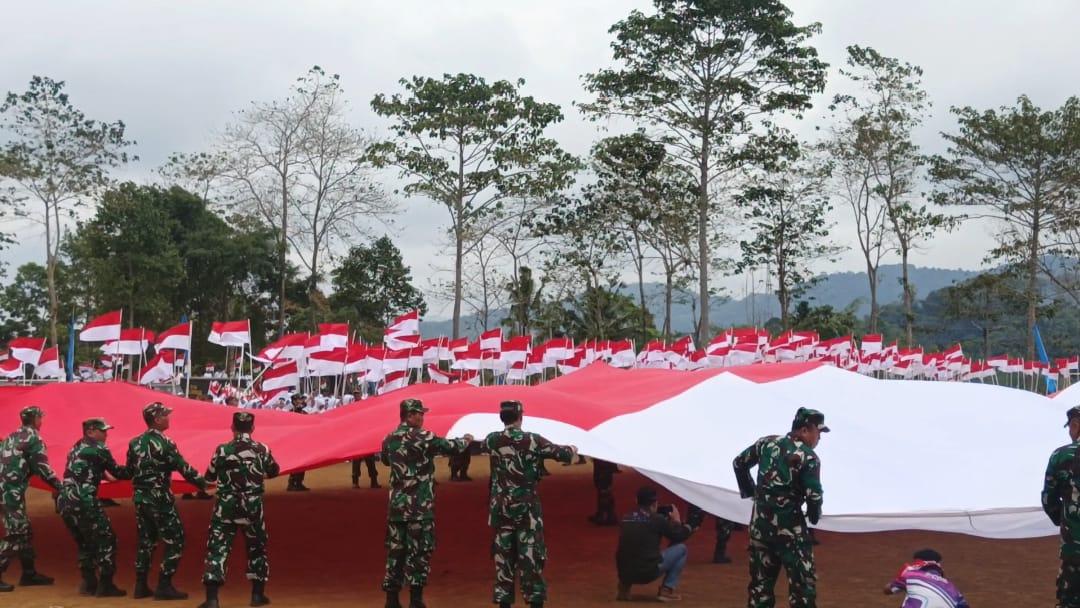 Kirab Kebangsaan Merah Putih Panjalu Jadi Momentum Persatuan dan Pelestarian Budaya