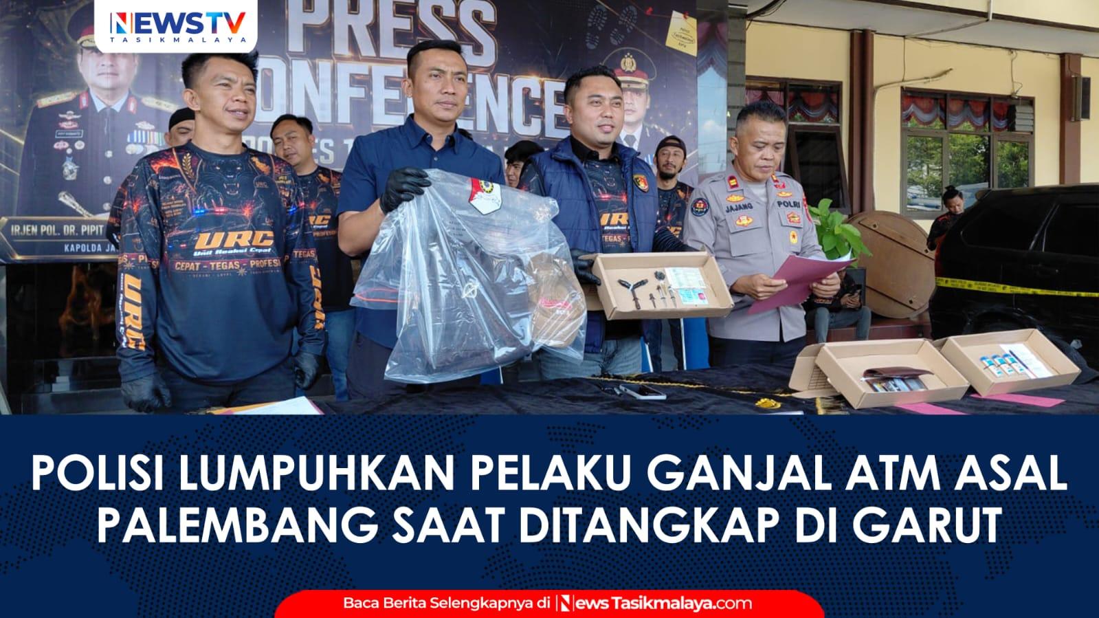 VIDEO: Komplotan Ganjal ATM Asal Palembang Ditembak Resmob di Garut Usai Beraksi di Asia Plaza Tasikmalaya