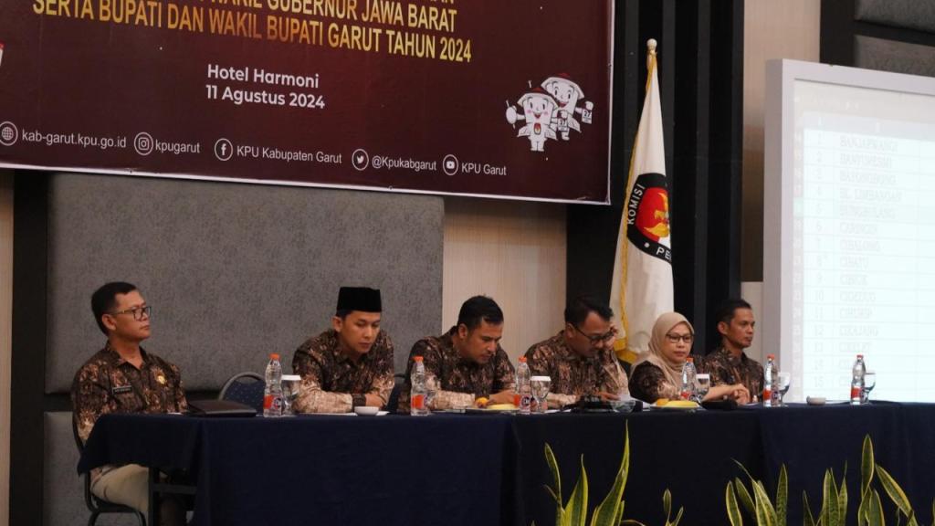 KPU Garut Tetapkan DPS Pilkada 2024, Jumlah Pemilih Naik 6 Ribu
